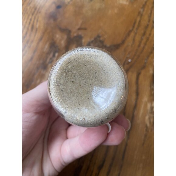 Decorative Glass Bottle With Cork Lid Filled With Sand Sea Glass & Mini Shells - Picture 6 of 6